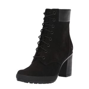 Women’s Timberland Camdale Black Heeled Boot 8.5